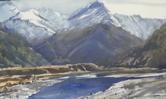 Debbie Lambert| Rees Valley | New works in gallery | McATamney Gallery and Design Store | Geraldine NZ